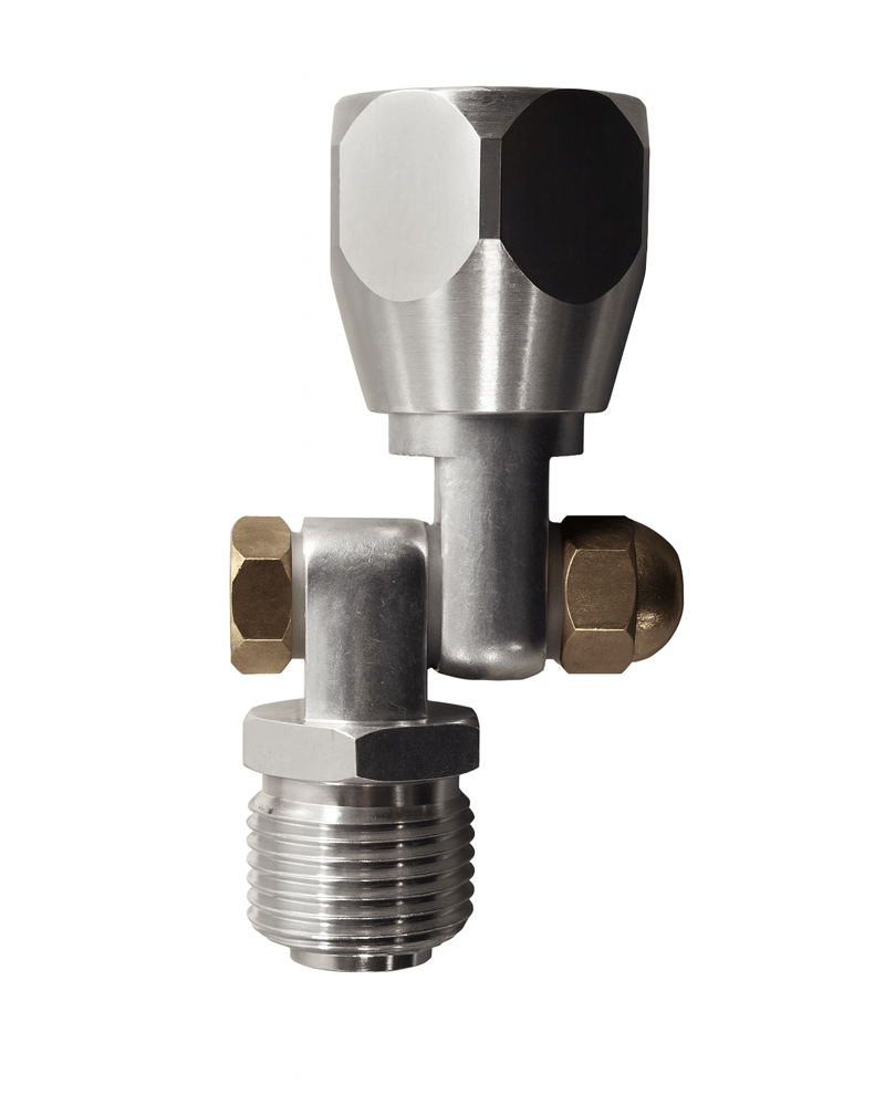 Поворотная головка 180° для шланга высокого давления и краскораспылителя